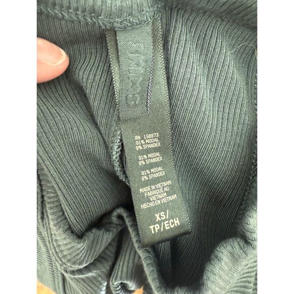 SKIMS Soft Lounge Halter Long Tank Dress in Gray/Blue Size XS - Picture 5 of 9